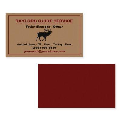 Outdoor Hunting Guide service Professional