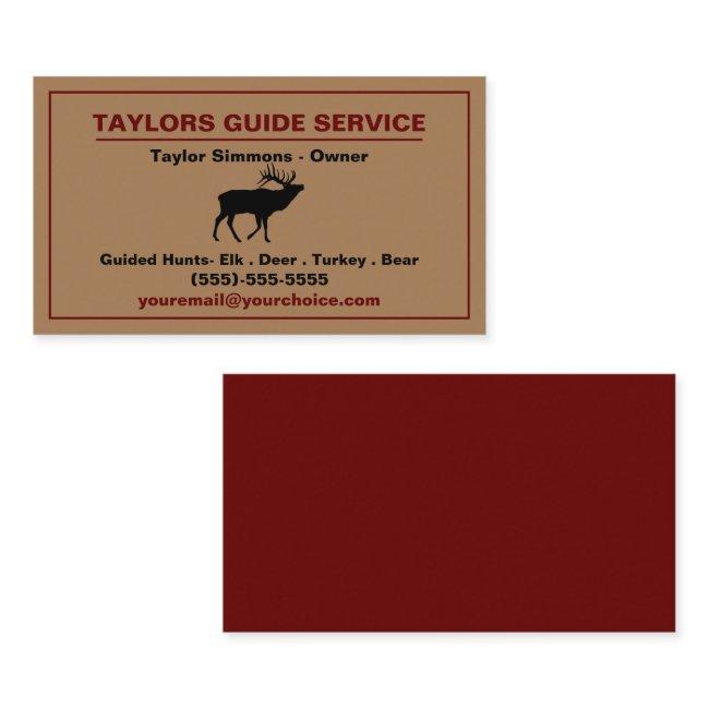 Outdoor Hunting Guide service Professional