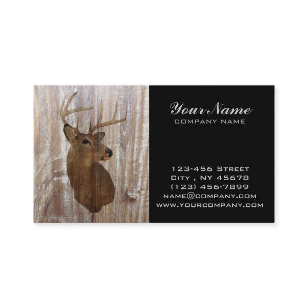 Outdoorsman Western Primitive barn wood deer