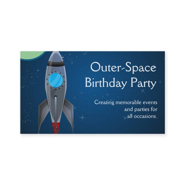 Outer Space Rocket Ship