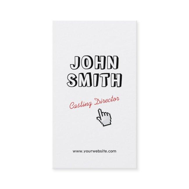 Outline Text Casting Director