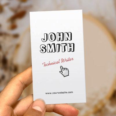 Outline Text Technical Writer