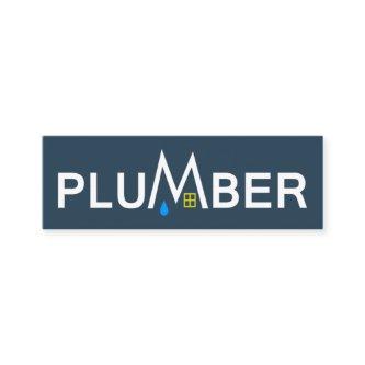 Oversize Creative Plumber Signage Mini