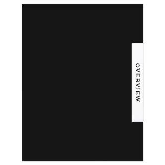 Overview | Presentation Divider | Black