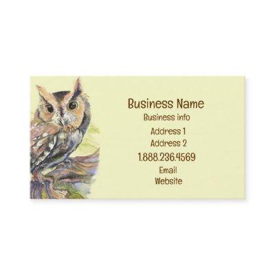 Owl, Bird, Nature, Wilderness, Environment Busines