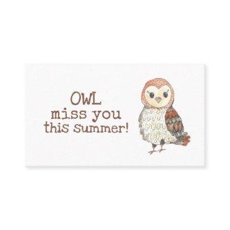 Owl Kids Calling Card