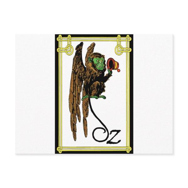Oz - Monkey Business Postcard