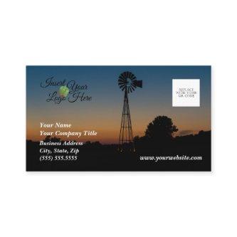 Ozark Windmill Sunset