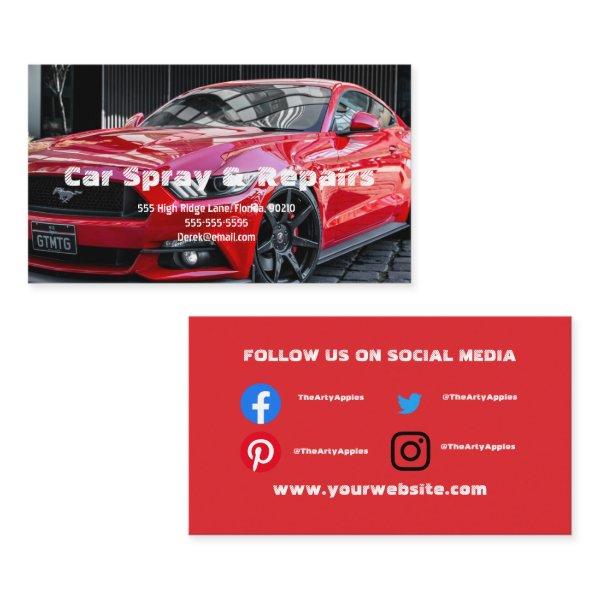 paint shop car spraying business