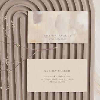Painted Abstract | Elegant Minimalist Neutral