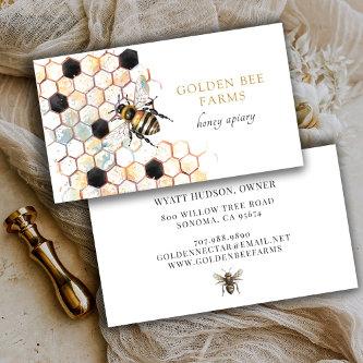 Painted Bee Honeycomb Beekeeper Apiary