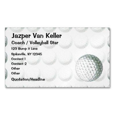 Painted Golf Ball Pattern Magnetic