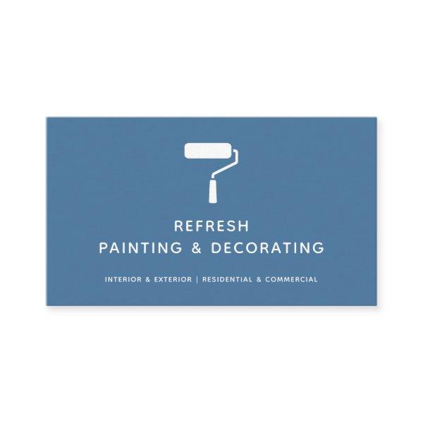 Painter And Decorator Paint Roller Modern Navy