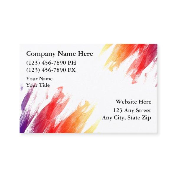 Painter Simple Layout And Colorful Design