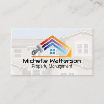 Painting House Logo | Property Management