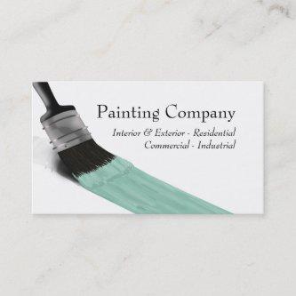 Painting Painter Service Company Brush Pastel Mint