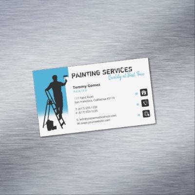 Painting Services | Painter at work  Magnet