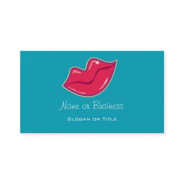 Pair of Cherry Red Lips