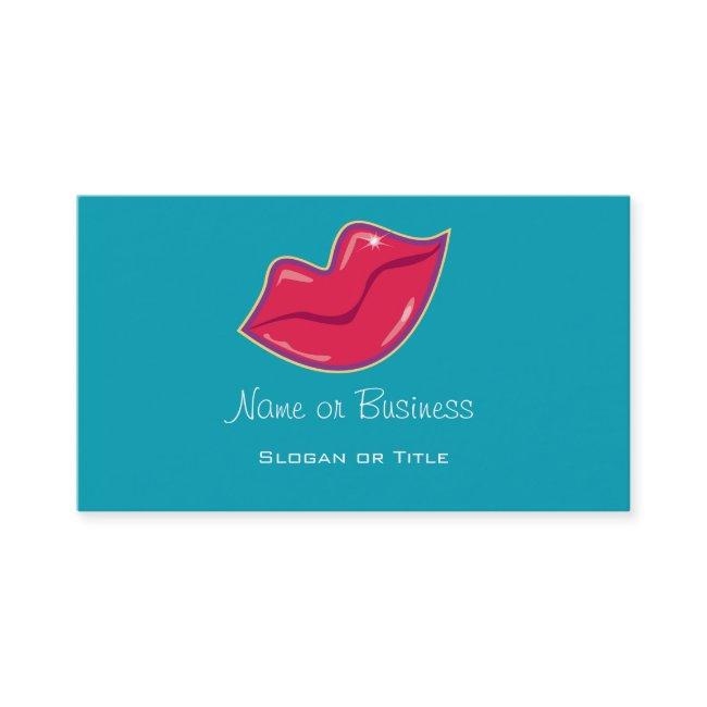 Pair of Cherry Red Lips