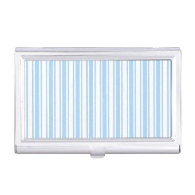 Pale blue and white candy stripes  case