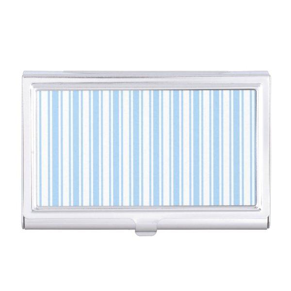 Pale blue and white candy stripes  case