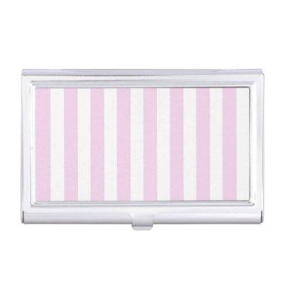 Pale pink and white candy stripes  case