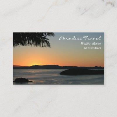 Palm Sunset, Travel