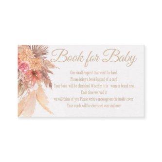 Pampas Grass book for baby, Desert, Bohemian art