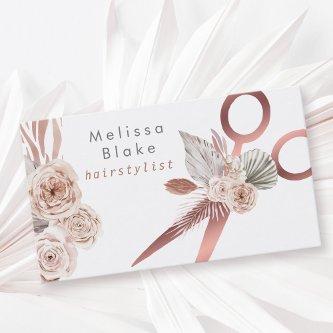 pampas grass scissors hairstylist