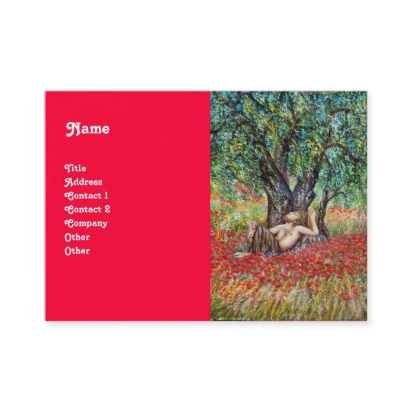 PAN, OLIVE TREE AND POPPY FIELDS