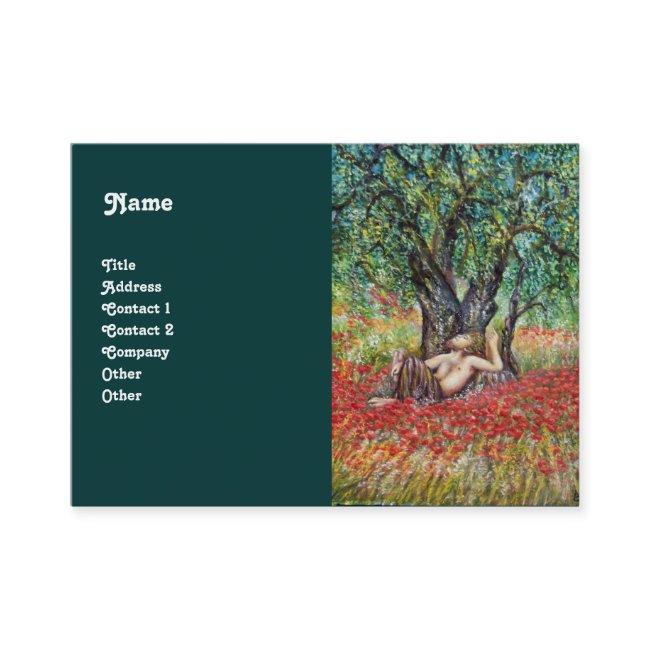 PAN, OLIVE TREE AND POPPY FIELDS