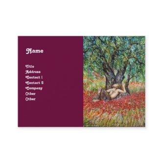 PAN, OLIVE TREE AND POPPY FIELDS