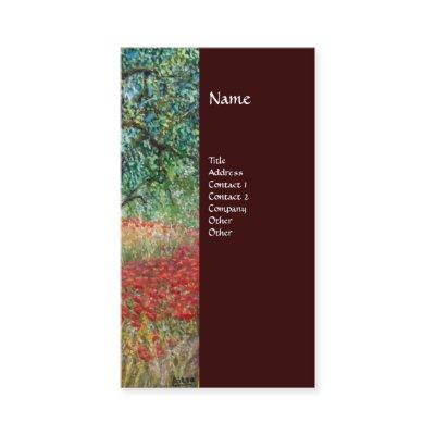 PAN,OLIVE TREE AND POPPY FIELDS Monogram,brown