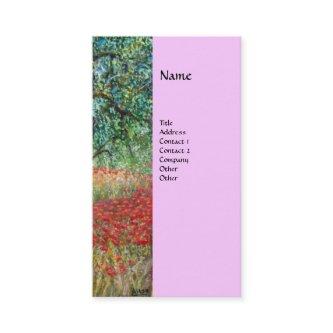 PAN,OLIVE TREE AND POPPY FIELDS monogram,pink