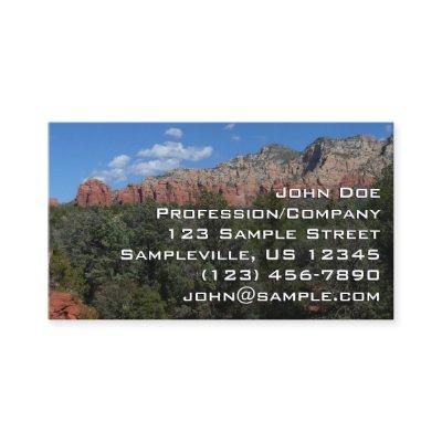 Panorama of Red Rocks in Sedona Arizona