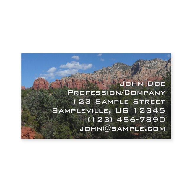 Panorama of Red Rocks in Sedona Arizona