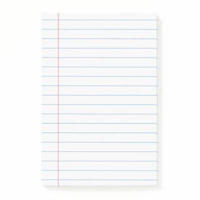 Paper page Notebook  Post-it Notes