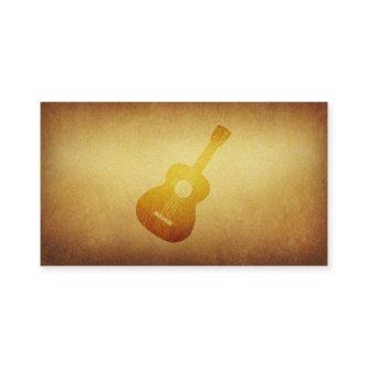 Papered Archive Guitar Musician
