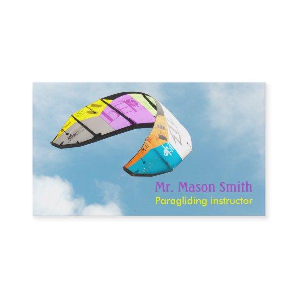 PARAGLIDING instructor - template