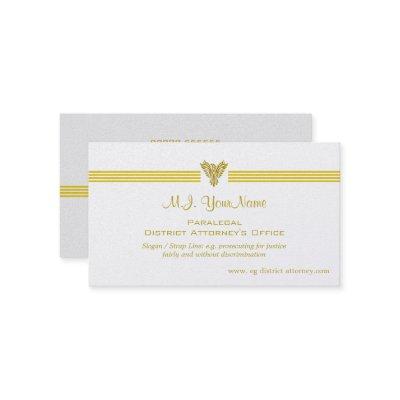 Paralegal DAs Office luxury gold stripes, phoenix