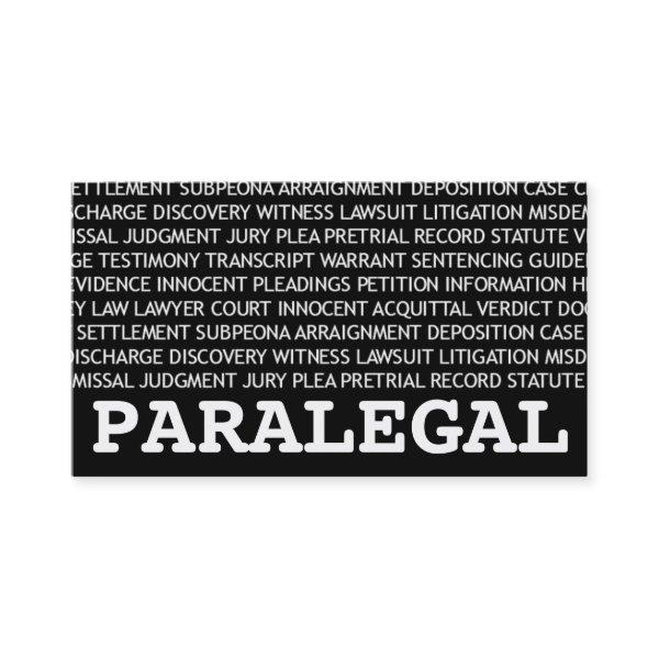 Paralegal Legal Terminology