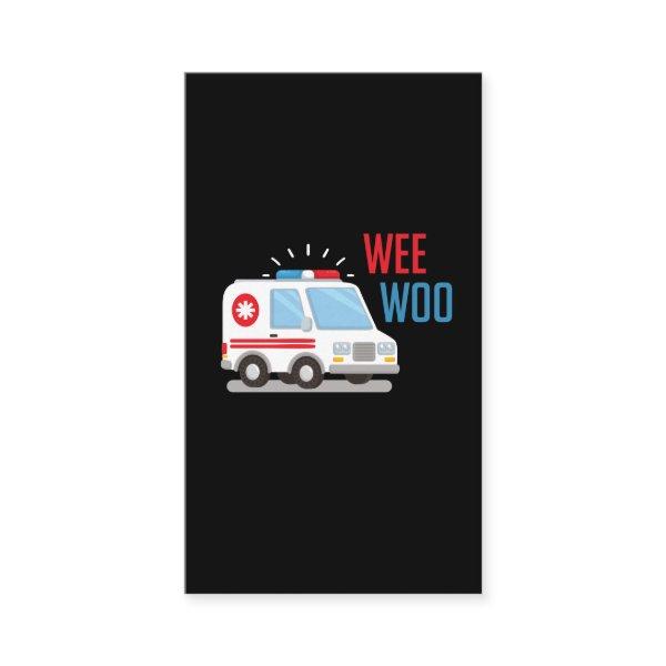 Paramedic Ambulance Car wee woo Hospital EMT