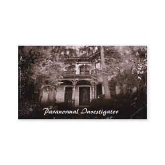 Paranormal Investigator  HauntedHouse