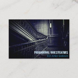 Paranormal Investigator Creepy Stairs