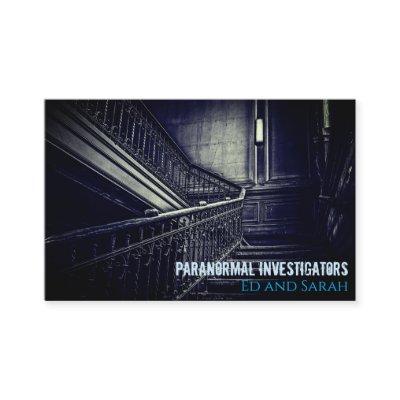 Paranormal Investigator Creepy Stairs