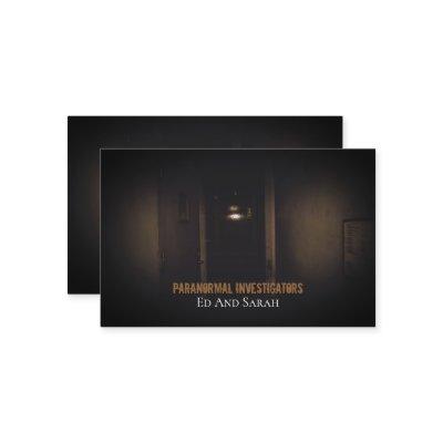 Paranormal Investigator Haunted Asylum