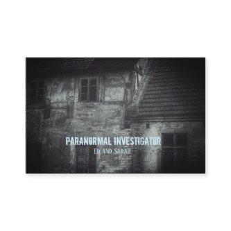 Paranormal Investigator Haunted
