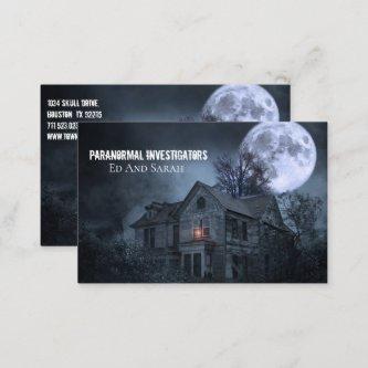 Paranormal Investigator Haunted House Fullmoon
