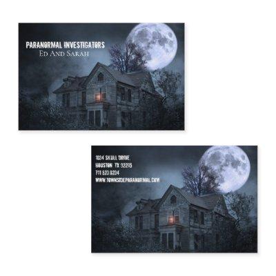 Paranormal Investigator Haunted House Fullmoon