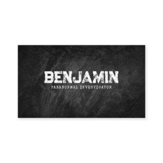 Paranormal Investigator Trendy Distressed Black